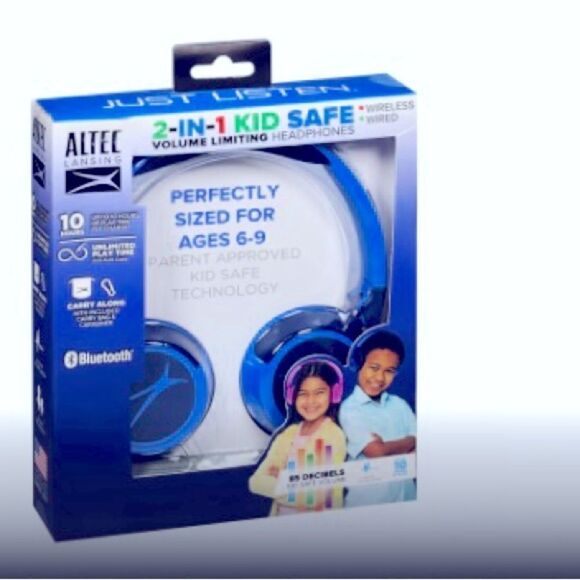 Altec Lansing Other - 🛍️ Altec Lansing Kid Safe 2-in-1
Wireless Bluetooth up to 10 hours of play 💥